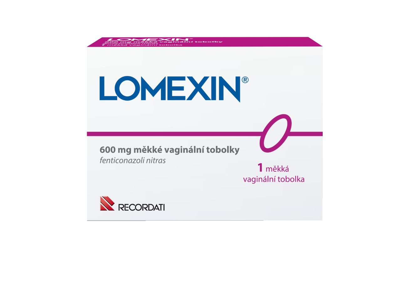 Lomexin 600 mg 1 vaginální tobolka Lomexin