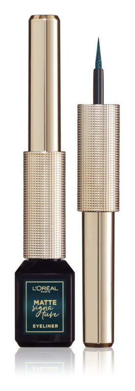 Loréal Paris Infaillible Superliner Matte Signature odstín 04 Emeraude Signature tekuté oční linky 3 ml Loréal Paris