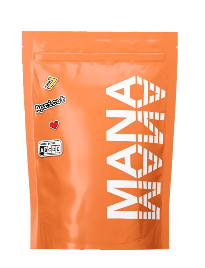 MANA Powder Apricot Mark 7 komplexní jídlo 430 g MANA