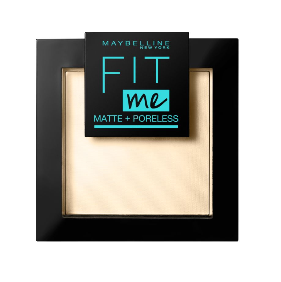 Maybelline Fit me Matte & Poreless odstín 110 Porcelain matující pudr 9 g Maybelline