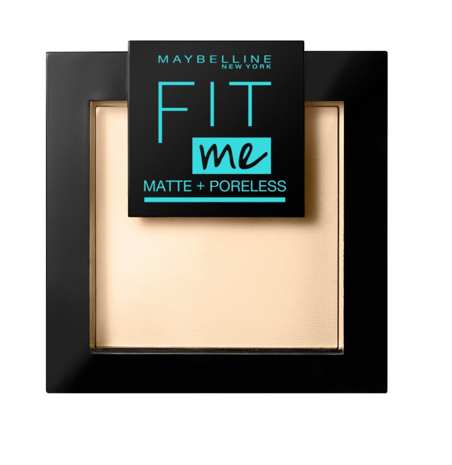 Maybelline Fit me Matte + Poreless odstín 115 Ivory matující pudr 9 g Maybelline