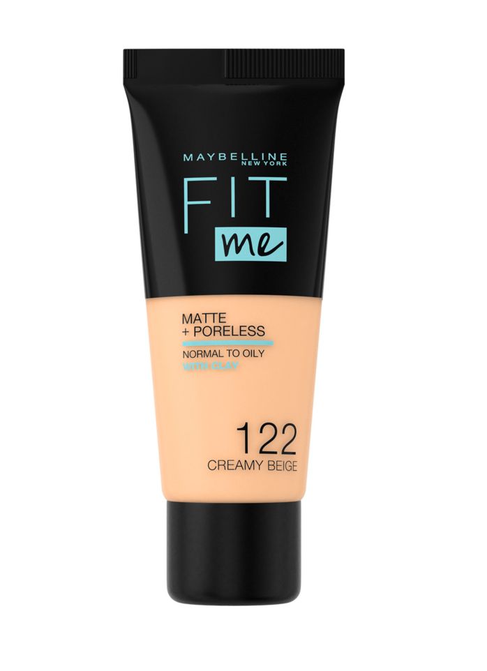 Maybelline Fit me Matte + Poreless odstín 122 Creamy Beige make-up 30 ml Maybelline