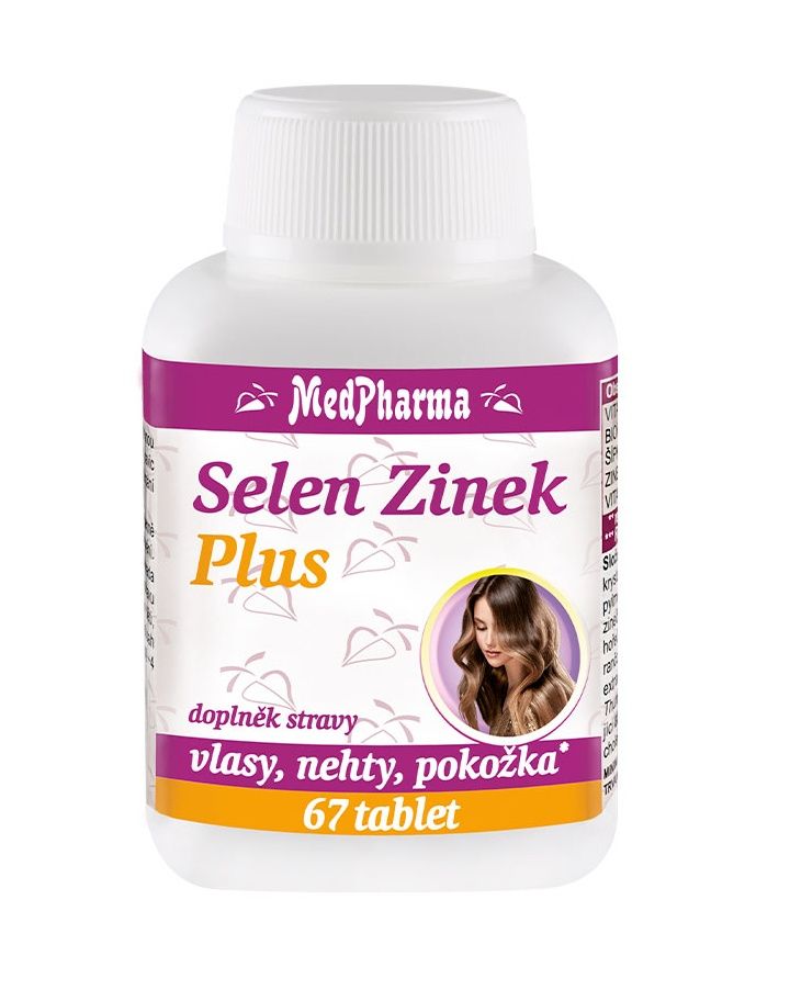 Medpharma Selen Zinek Plus 67 tablet Medpharma