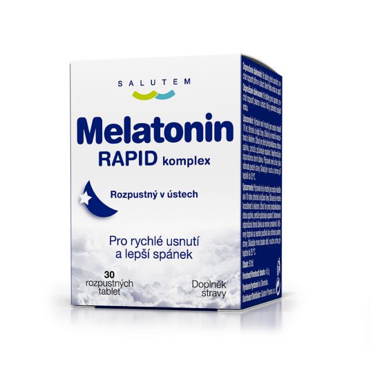 Melatonin Rapid komplex ODT 30 rozpustných tablet