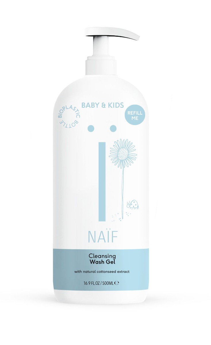 NAIF Čisticí a mycí gel pro děti a miminka 500 ml NAIF