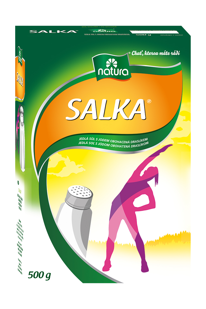 Natura Salka jedlá sůl 500 g Natura