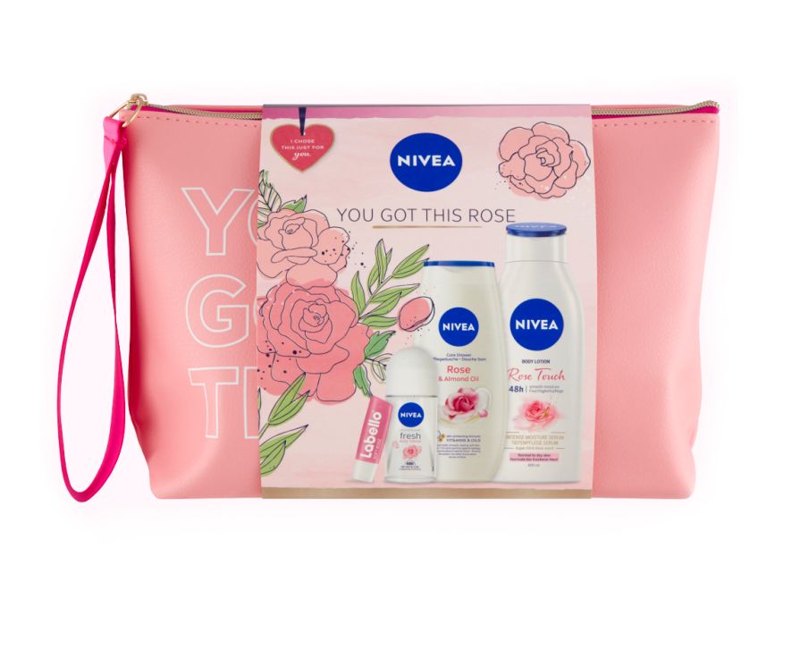 Nivea Bag You Got This Rose dárkový set Nivea