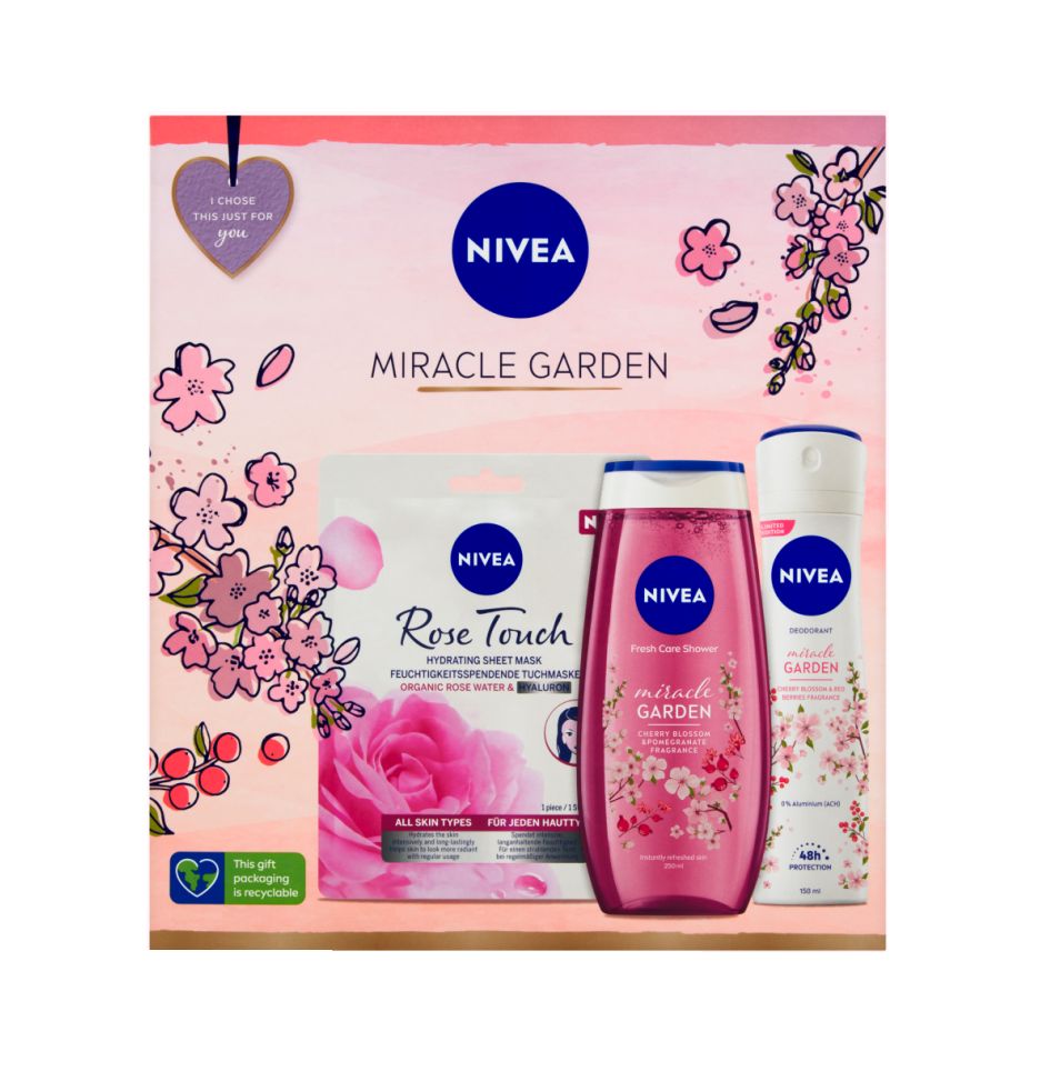 Nivea Box Miracle Garden dárkový set Nivea