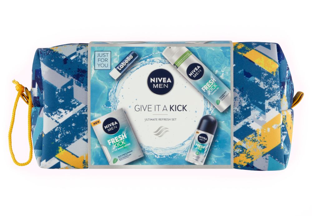 Nivea Men Bag Give it a Kick dárkový set Nivea