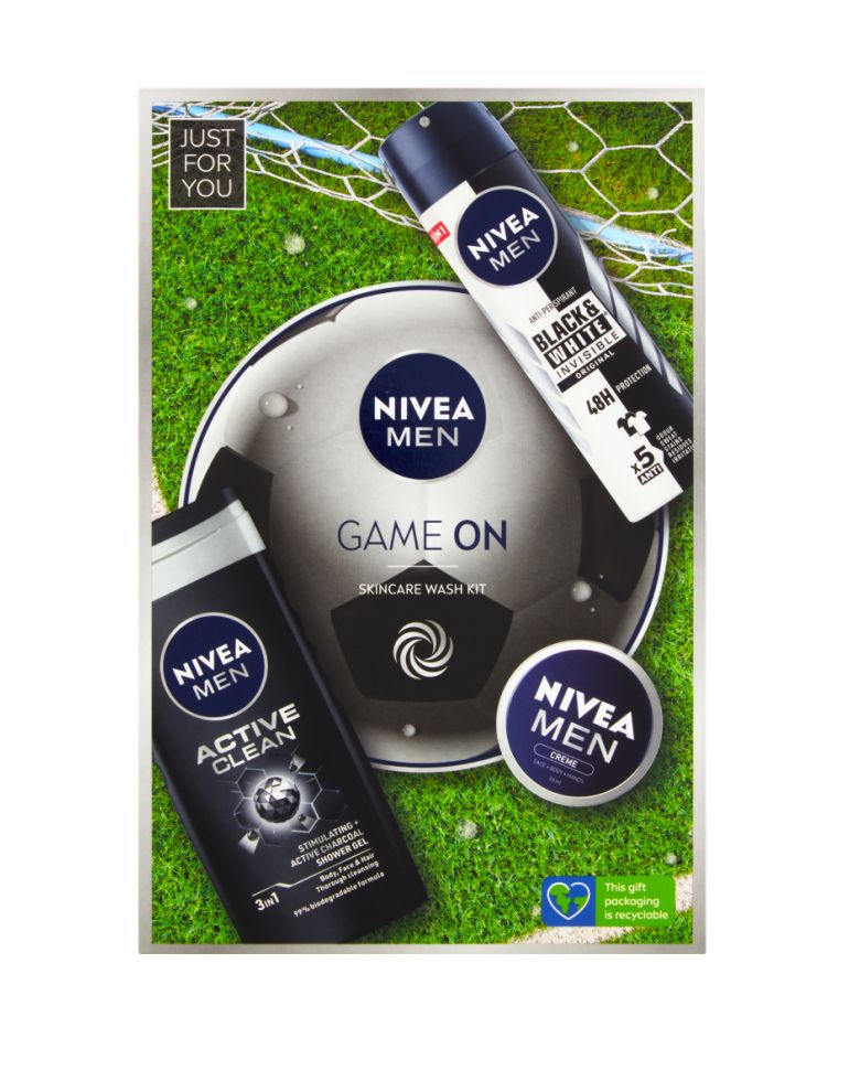 Nivea Men Box Game on dárkový set Nivea