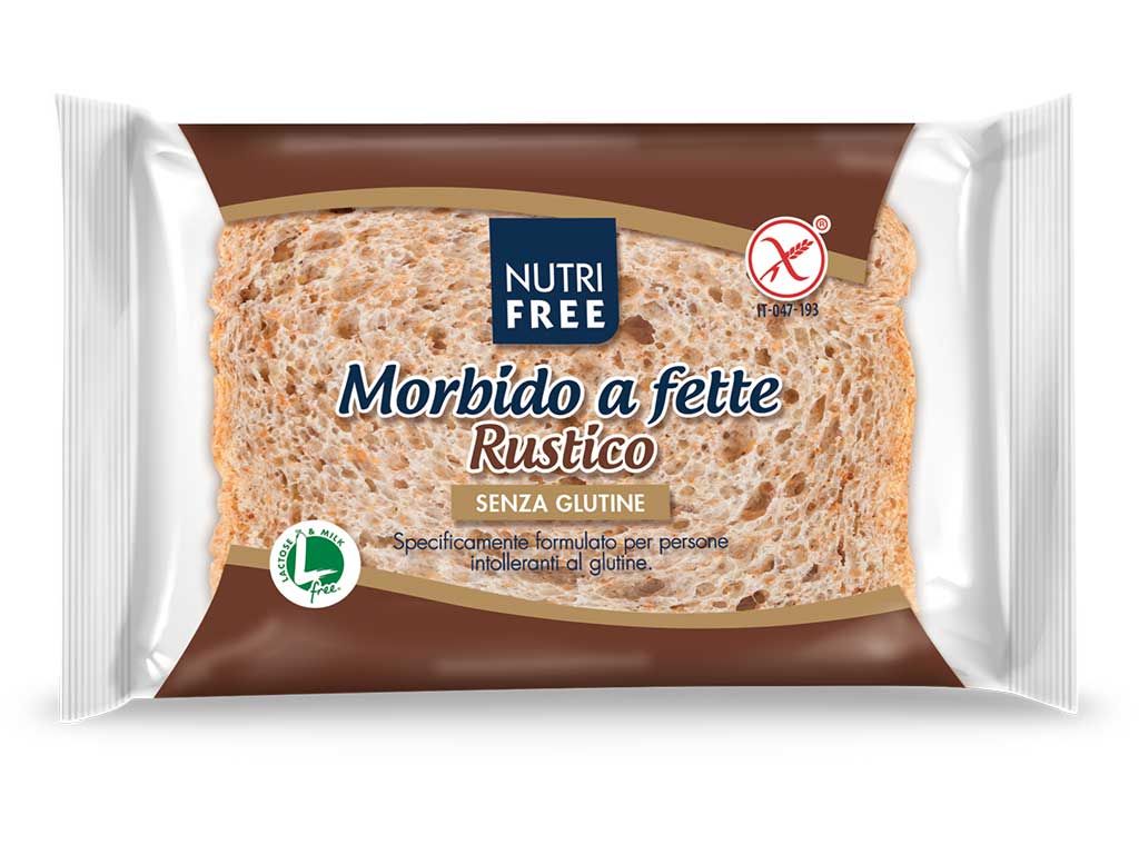 Nutrifree Bezlepkový toastový chléb celozrnný 125 g Nutrifree