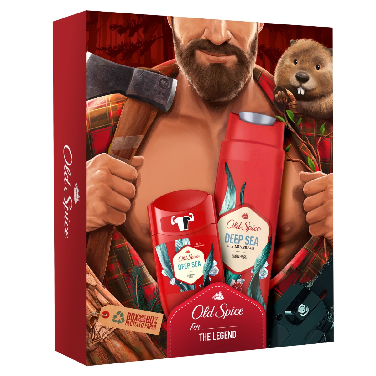 Old Spice Lumberjack DeepSea dárková sada pro muže Old Spice