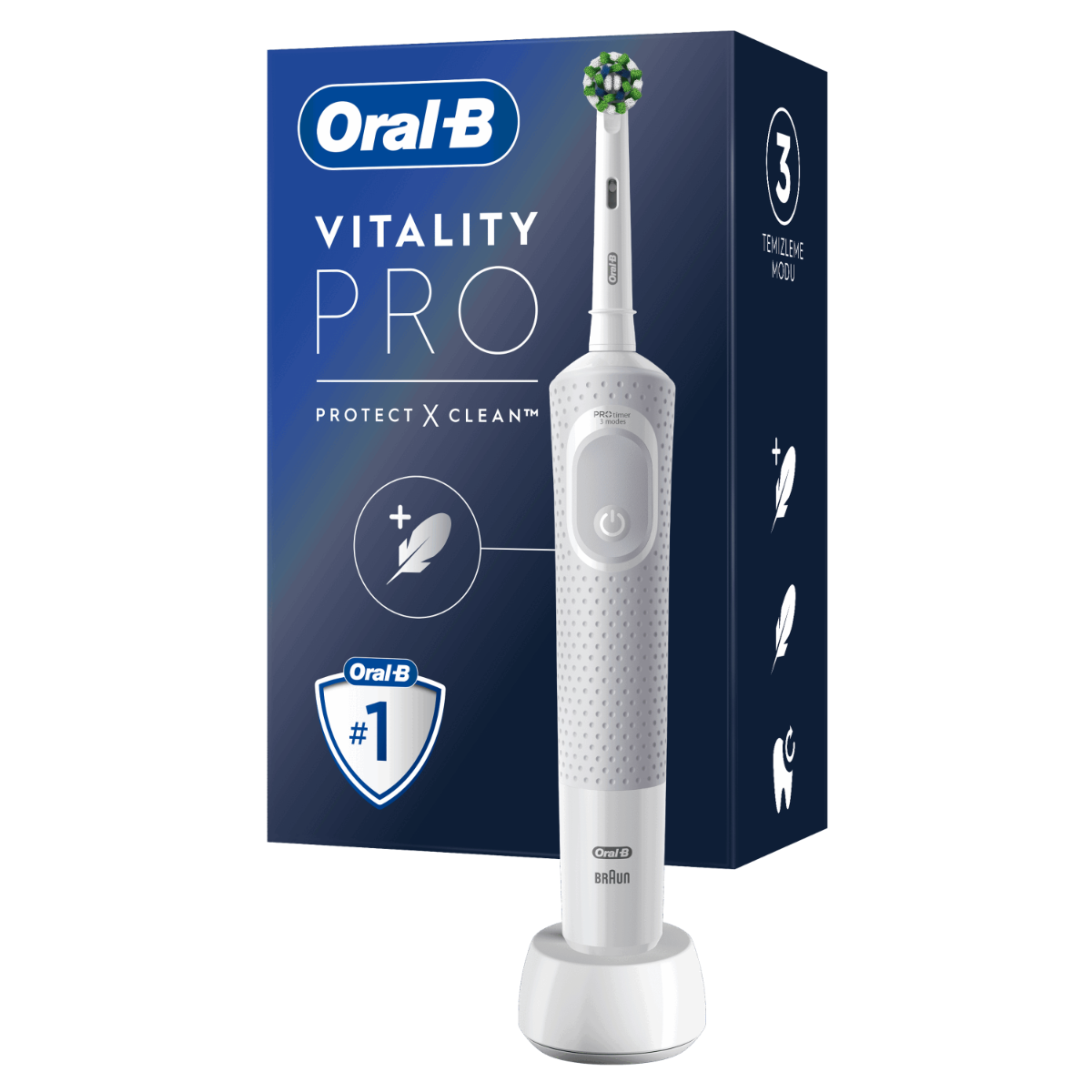 Oral-B Vitality PRO XD103 White elektrický zubní kartáček Oral-B