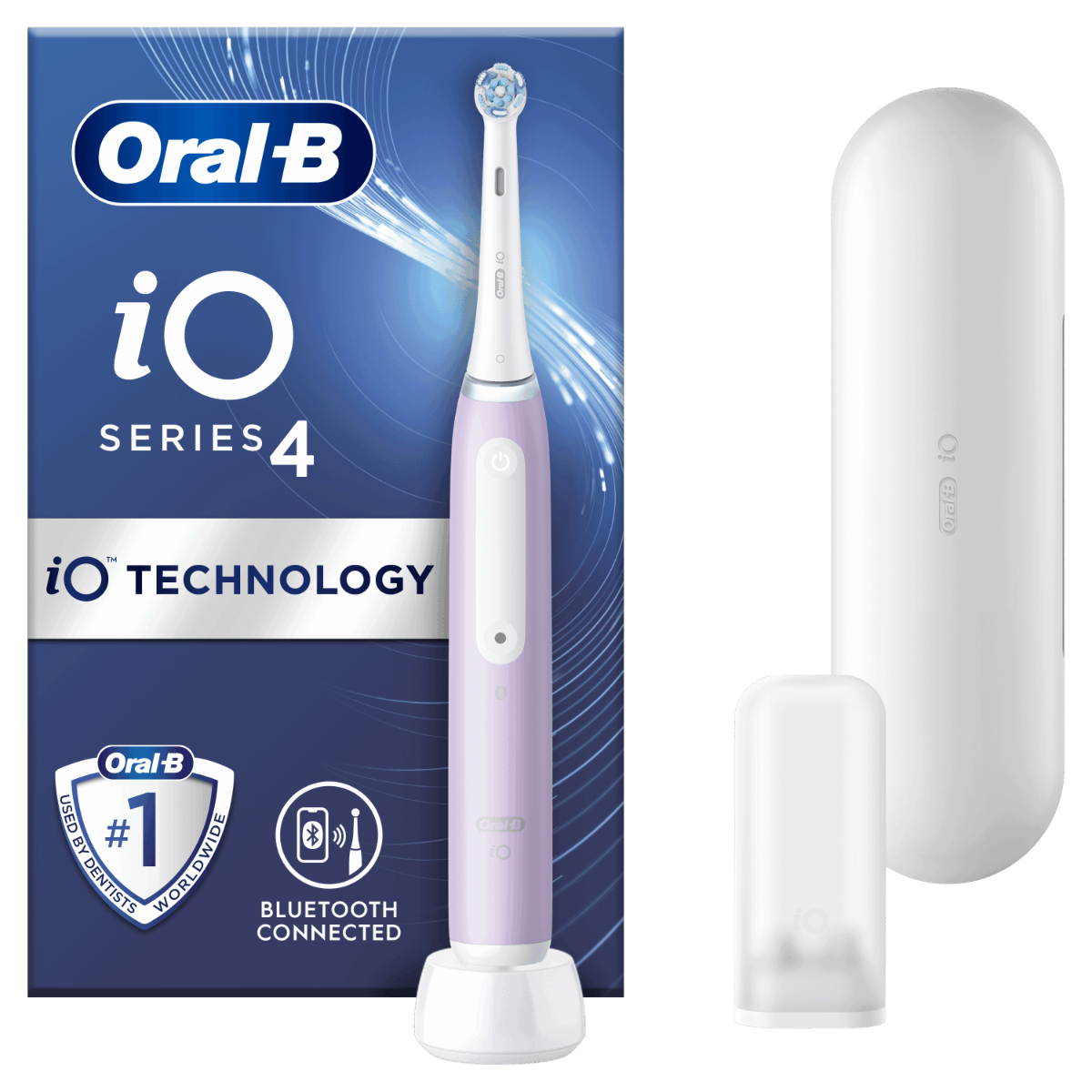 Oral-B iO Series 4 Lavender elektrický zubní kartáček Oral-B