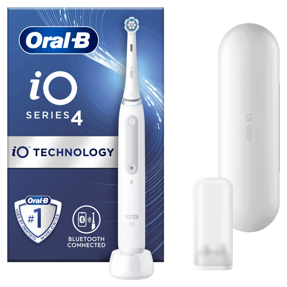 Oral-B iO Series 4 Quite White elektrický zubní kartáček Oral-B