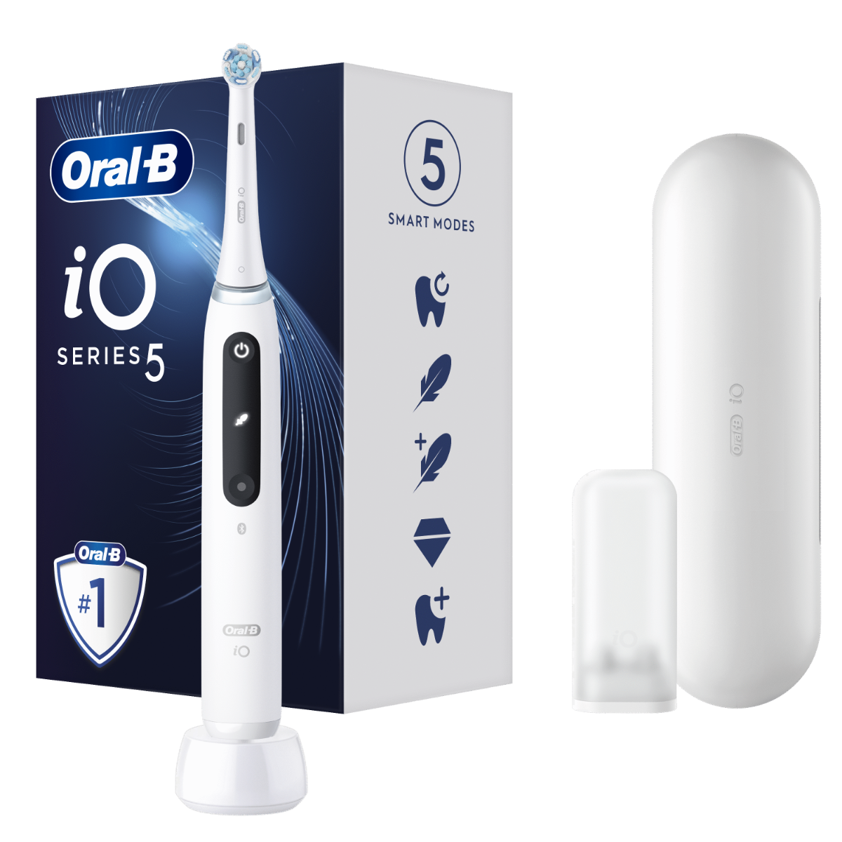 Oral-B iO Series 5 Quite White elektrický zubní kartáček Oral-B