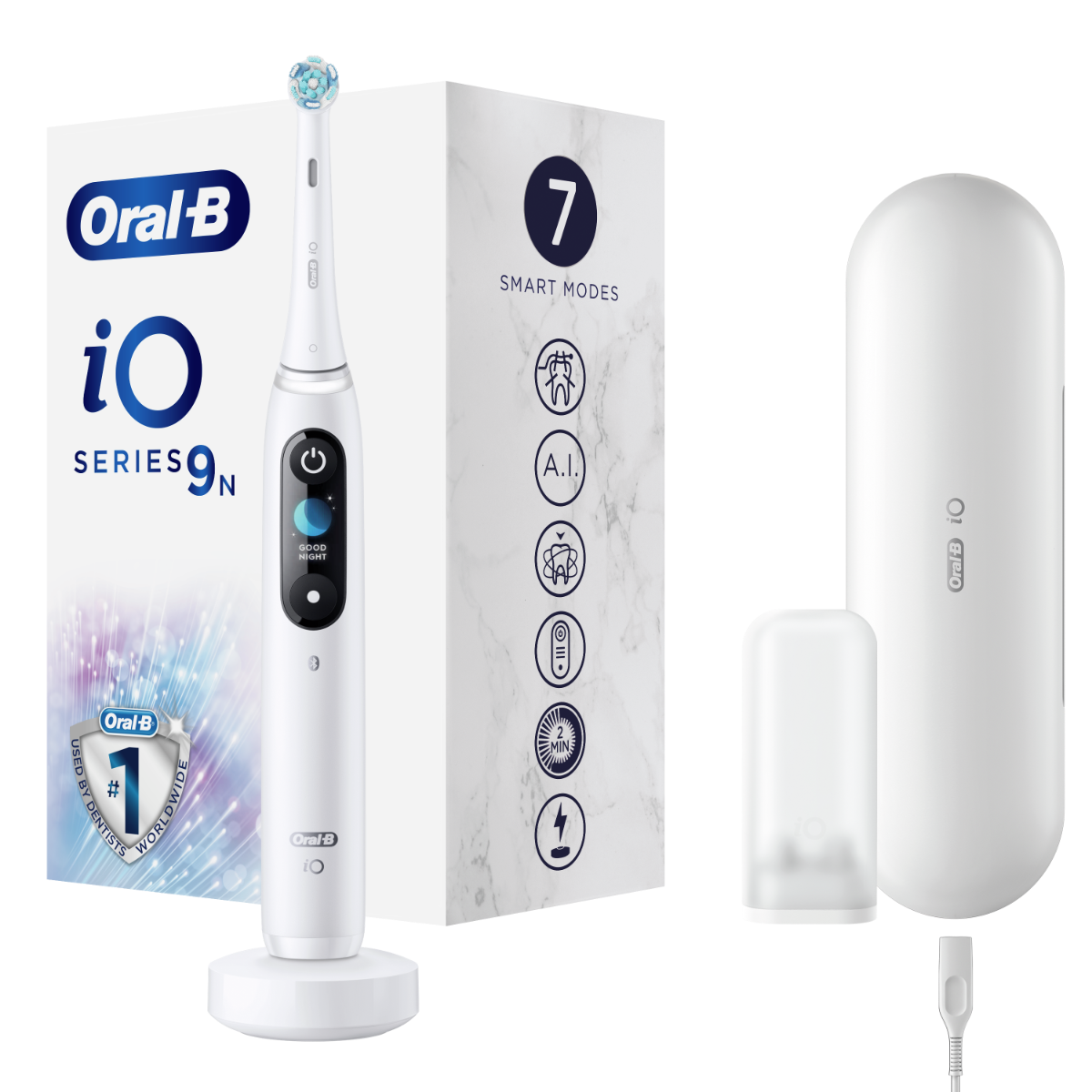 Oral-B iO Series 9 White elektrický zubní kartáček Oral-B