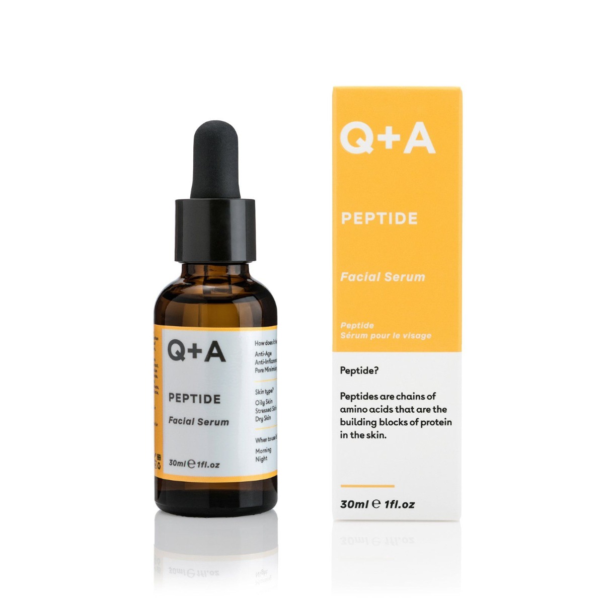 Q+A Peptidové pleťové sérum 30 ml Q+A