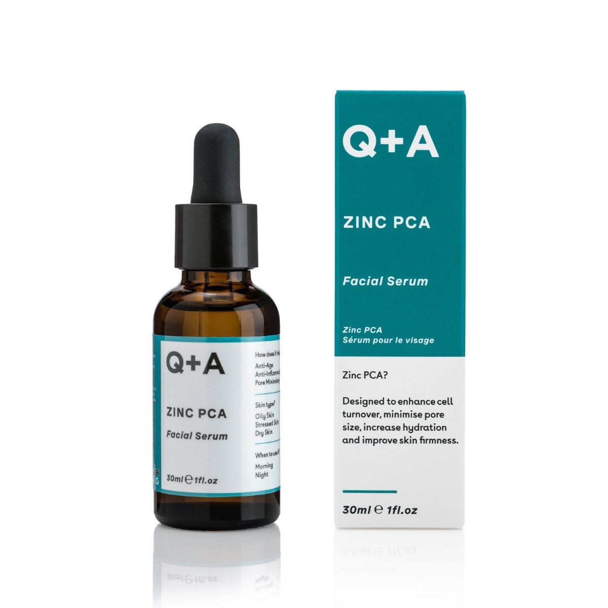 Q+A Pleťové sérum se zinkem PCA 30 ml Q+A