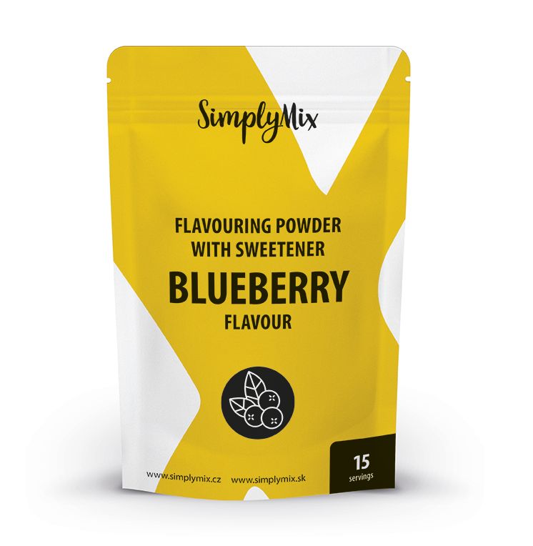 SimplyMix Příchuť ke koktejlu borůvka 45 g SimplyMix