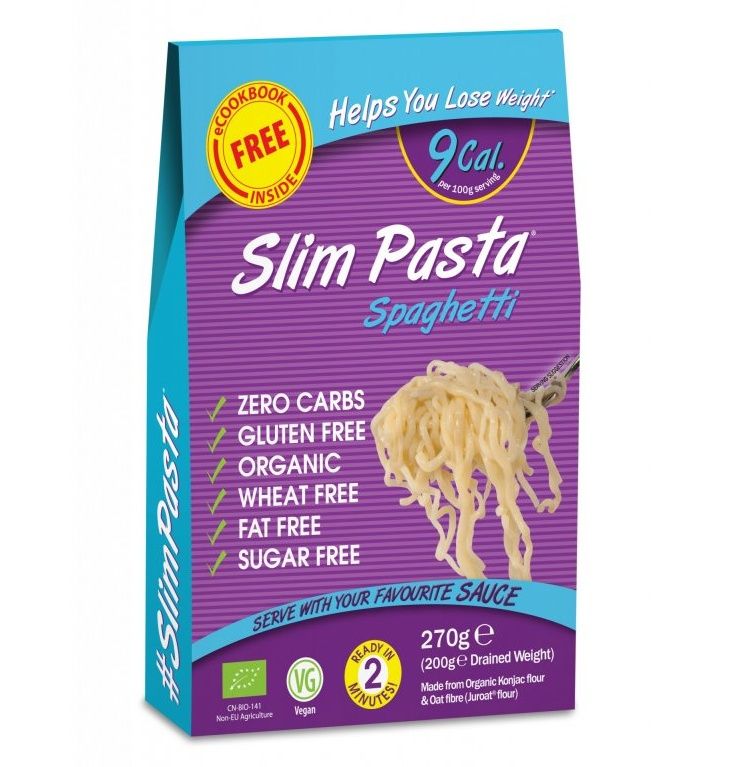 Slim Pasta Konjakové bezsacharidové špagety BIO 270 g Slim Pasta