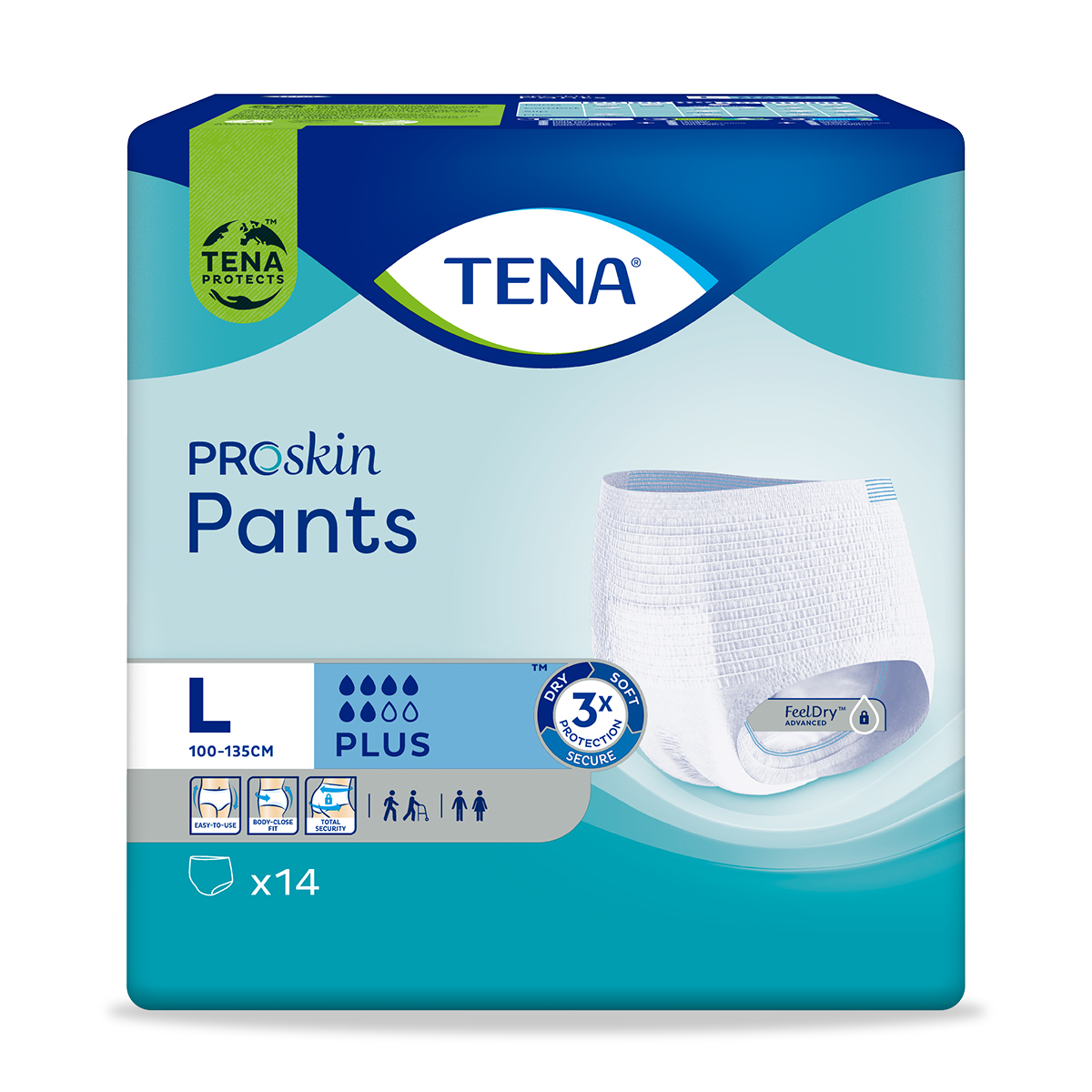 Tena Pants Plus L inkontinenční kalhotky 14 ks Tena