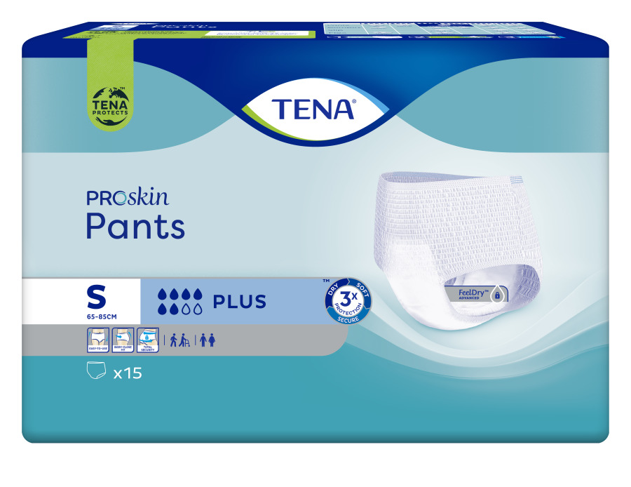 Tena Pants Plus S inkontinenční kalhotky 15 ks Tena