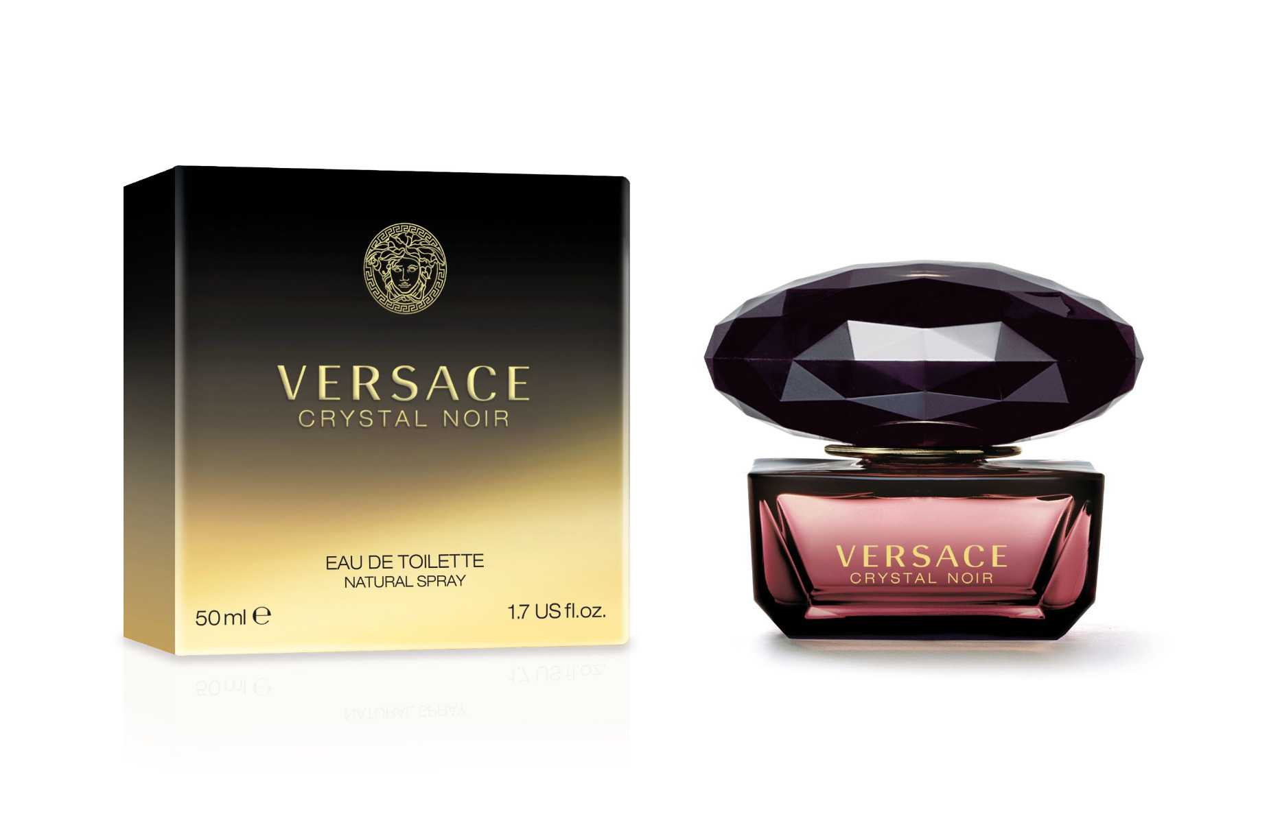 VERSACE Crystal Noir toaletní voda pro ženy 50 ml VERSACE