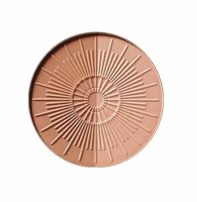 ARTDECO Bronzing Powder Compact Long lasting Refill odstín 80 natural bronzujicí pudr náhradní náplň 10 g ARTDECO