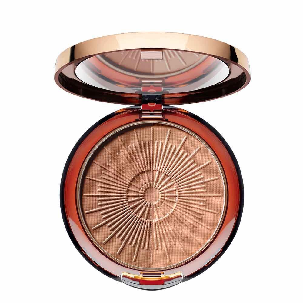 ARTDECO Bronzing Powder Compact Long lasting odstín 50 almond bronzujicí pudr 10 g ARTDECO