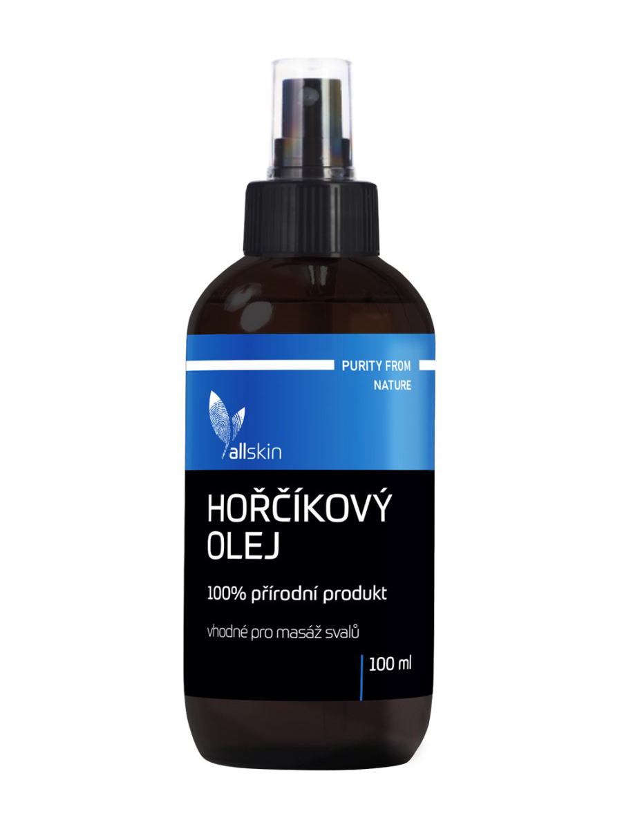 Allskin Hořčíkový olej s rozprašovačem 100 ml Allskin