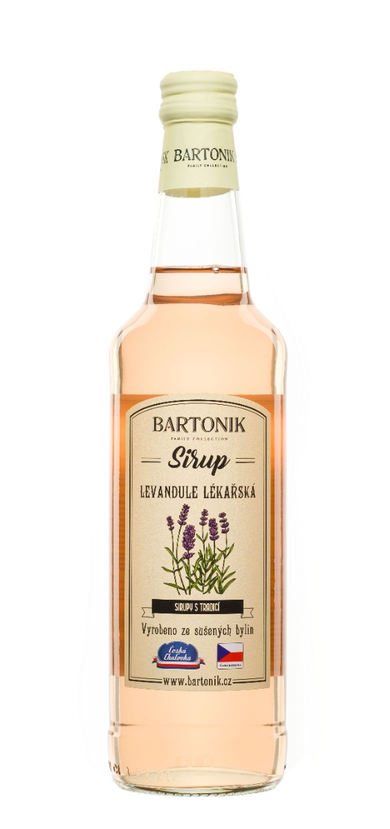 BARTONIK Sirup levandule 500 ml BARTONIK