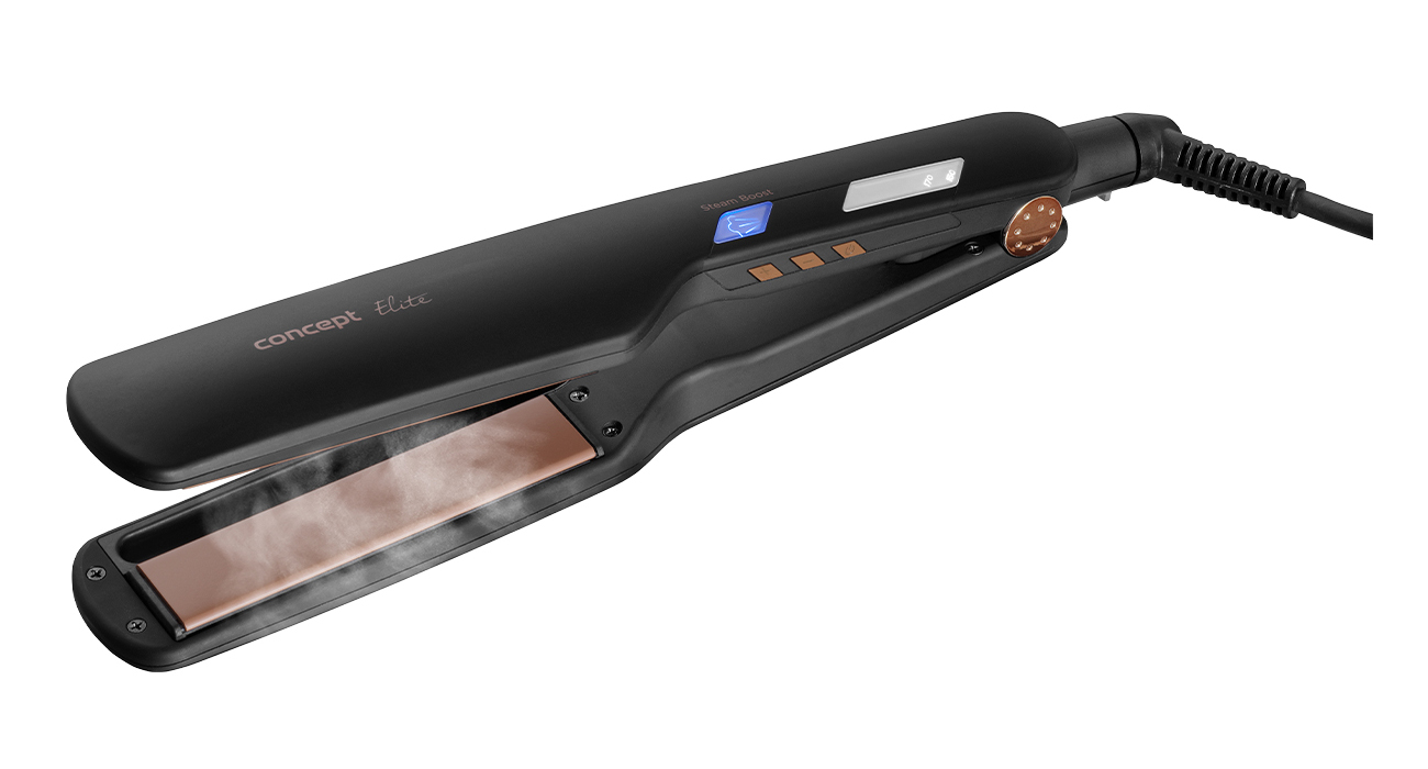 Concept Elite VZ6010 Steam Boost parní žehlička na vlasy Concept