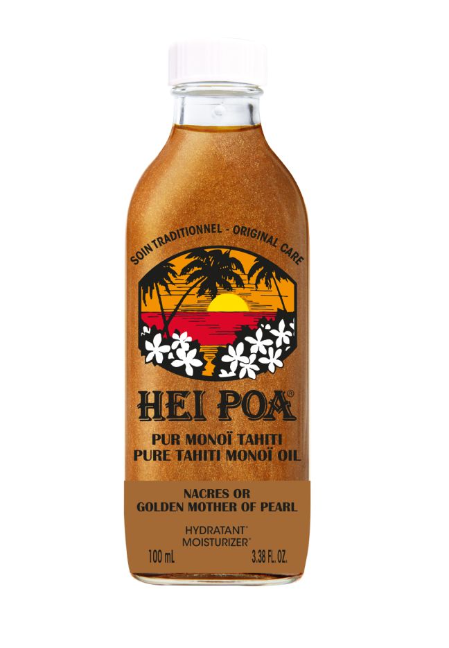 HEI POA Pure Tahiti Monoï oil Golden mother of pearl 100 ml HEI POA