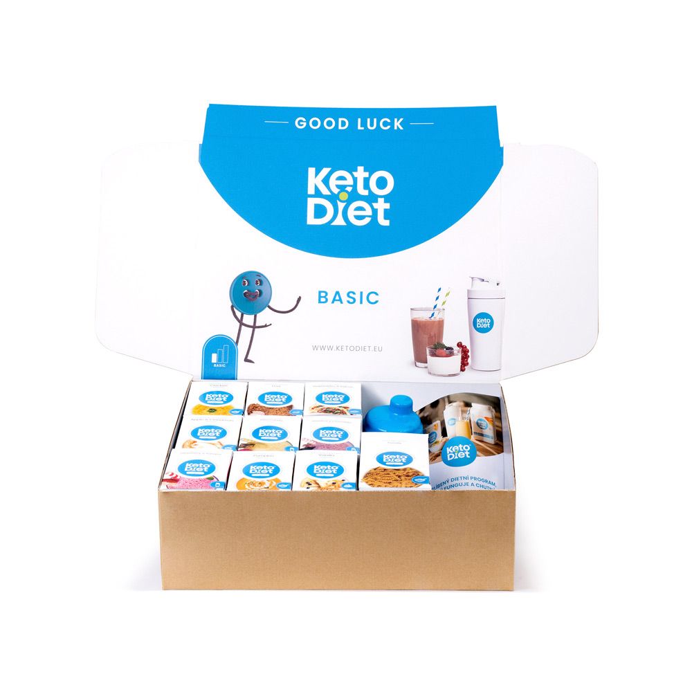 KetoDiet 2týdenní balení BASIC pro 1. krok 70 porcí KetoDiet