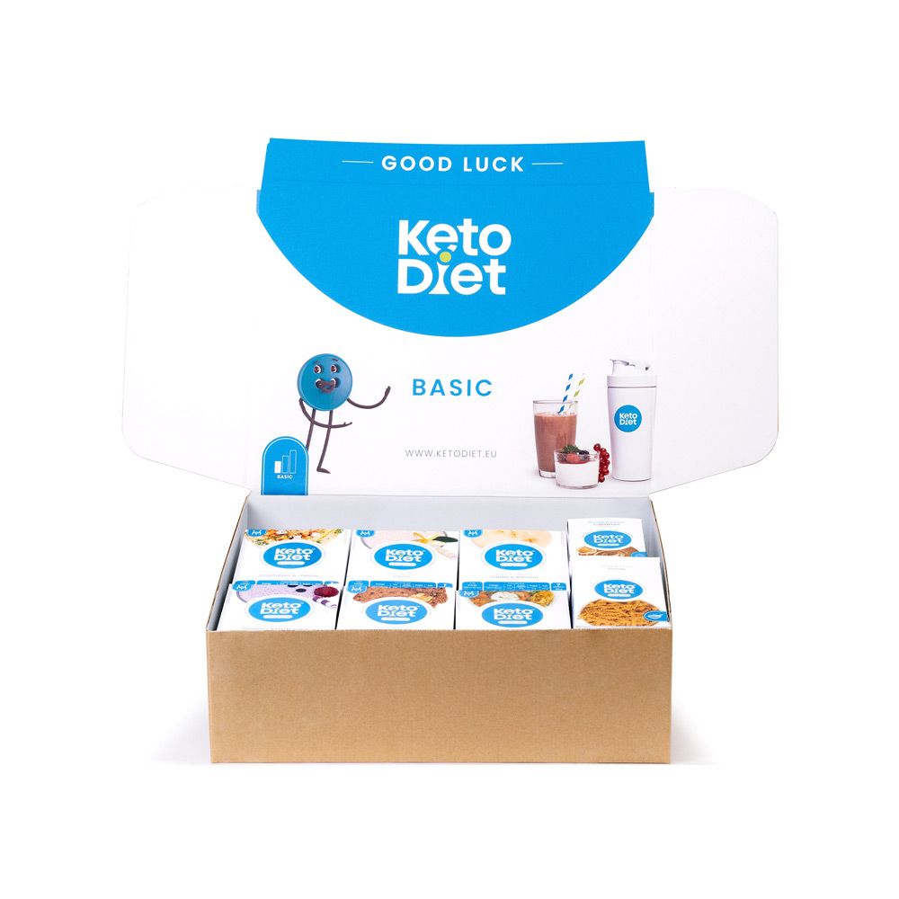 KetoDiet 2týdenní balení BASIC pro 2. krok 56 porcí KetoDiet