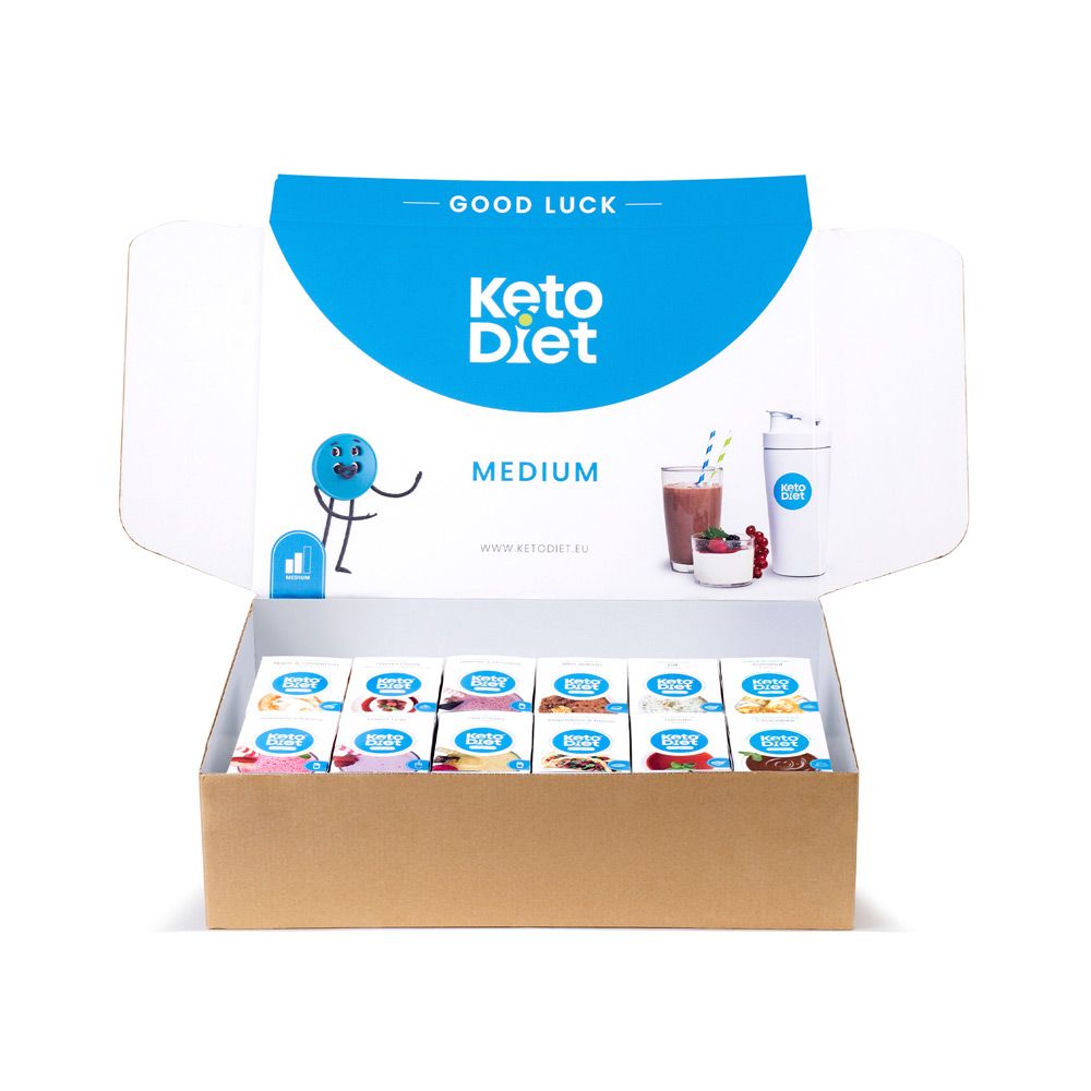 KetoDiet 3týdenní balení MEDIUM pro 2. krok 84 porcí KetoDiet