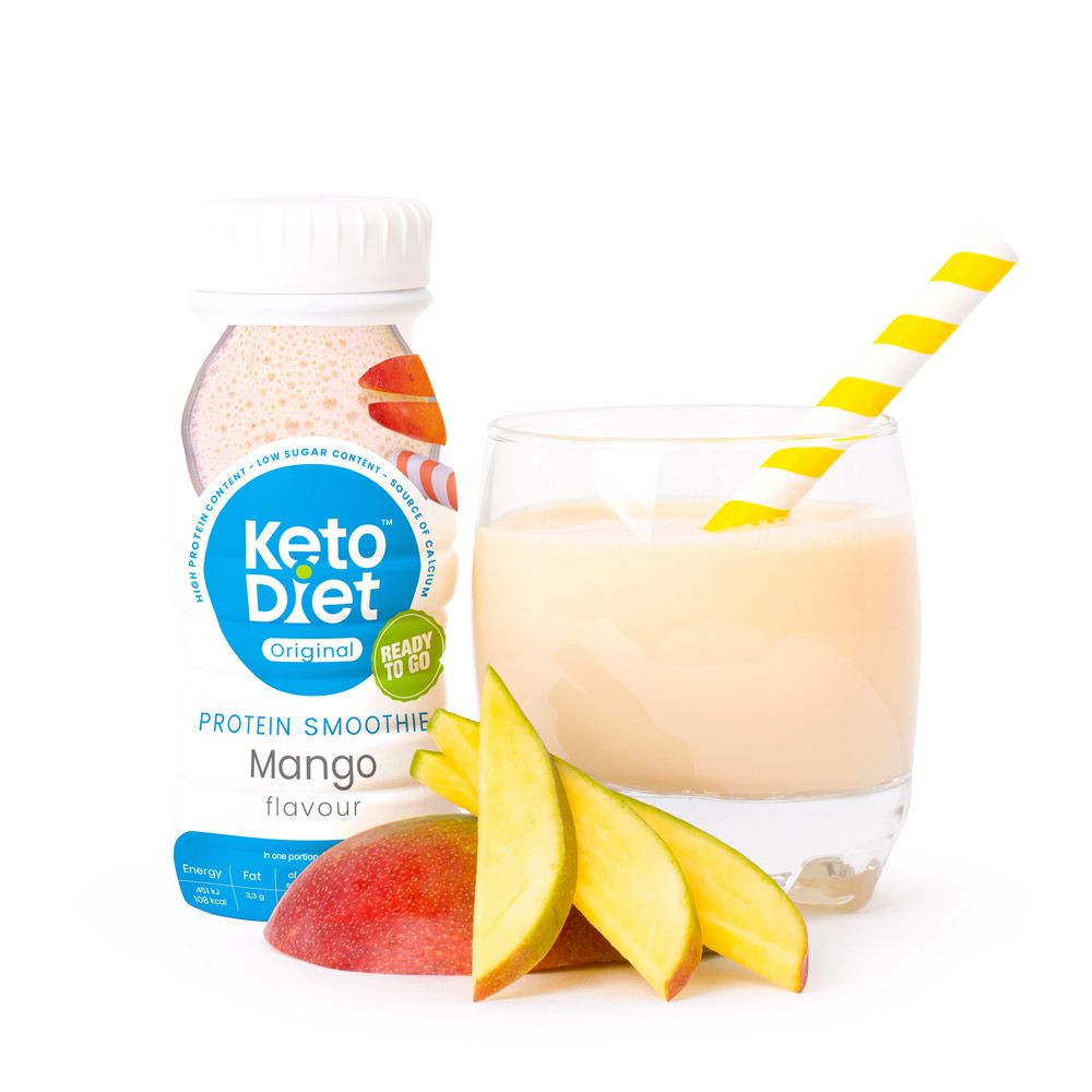 KetoDiet Proteinové smoothie mango 200 ml KetoDiet