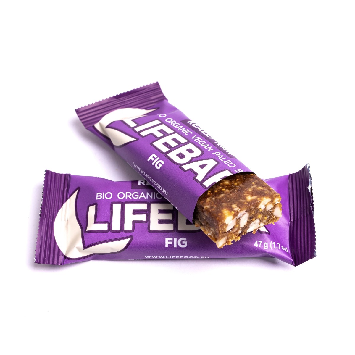 LifeFood Lifebar tyčinka fíková RAW BIO 47 g LifeFood