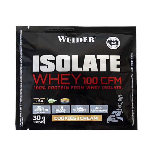 WEIDER Isolate Whey Protein cookies cream sáček 30 g WEIDER