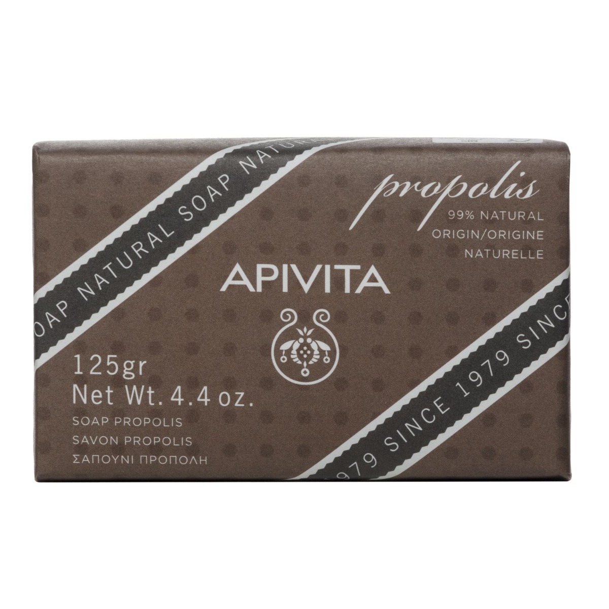 APIVITA Natural Soap Propolis přírodní mýdlo 125 g APIVITA