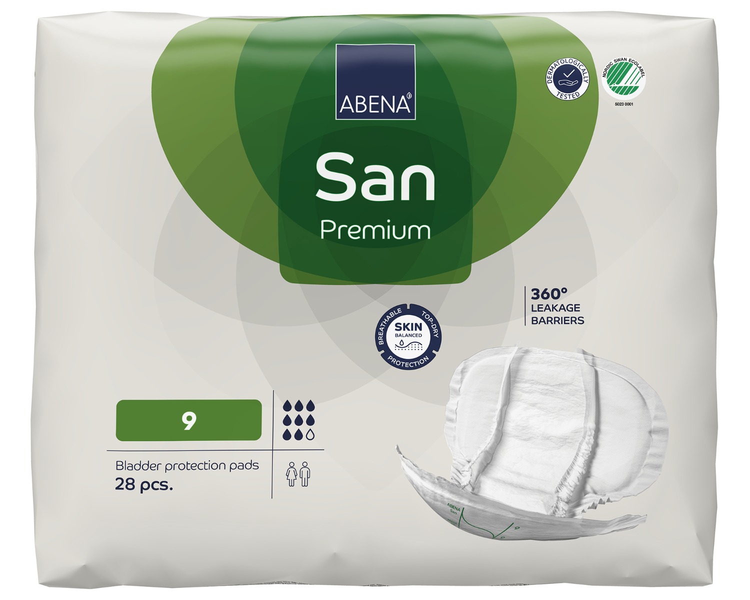 Abena San Premium 9 inkontinenční pleny 28 ks Abena