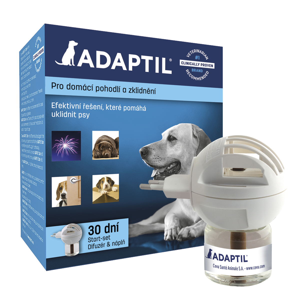 Adaptil Difuzér a náplň pro psy 48 ml Adaptil