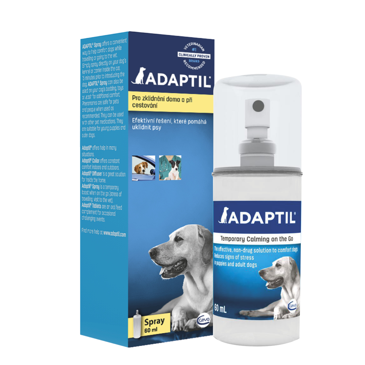 Adaptil Sprej pro psy 60 ml Adaptil