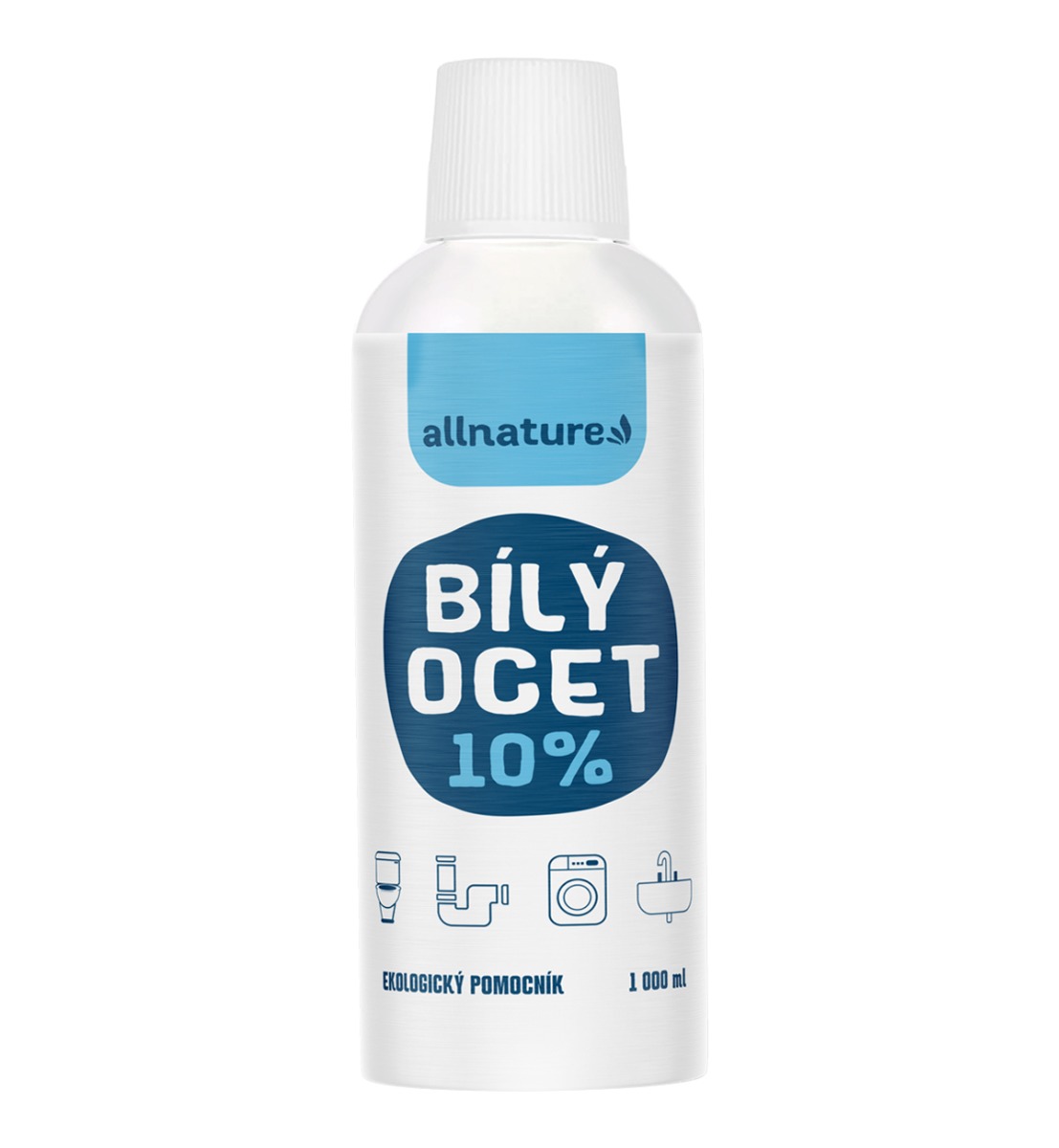 Allnature Bílý ocet 10% 1000 ml Allnature