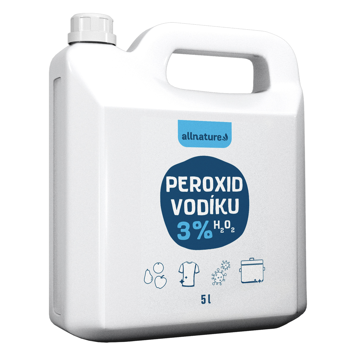 Allnature Peroxid vodíku 3% 5000 ml Allnature