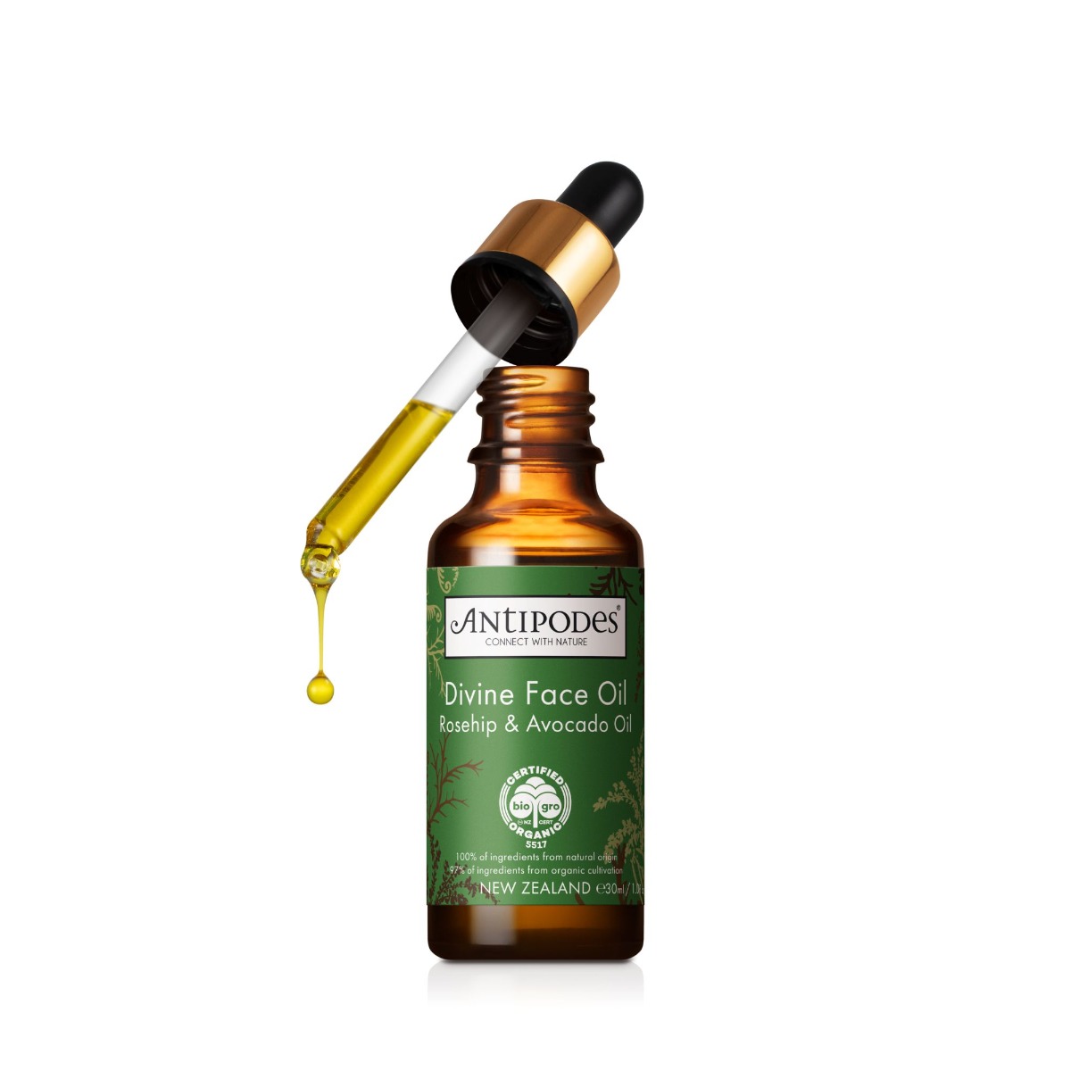 Antipodes Divine Face Oil Rosehip&Avocado Oil 30 ml Antipodes