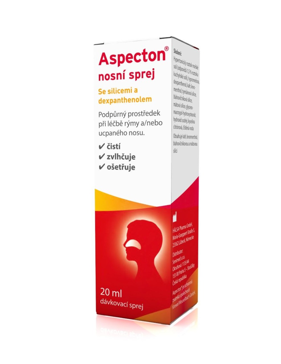 Aspecton nosní sprej 20 ml Aspecton