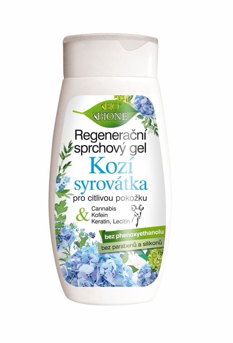 BIO BIONE Kozí syrovátka Regenerační sprchový gel 260 ml BIO BIONE