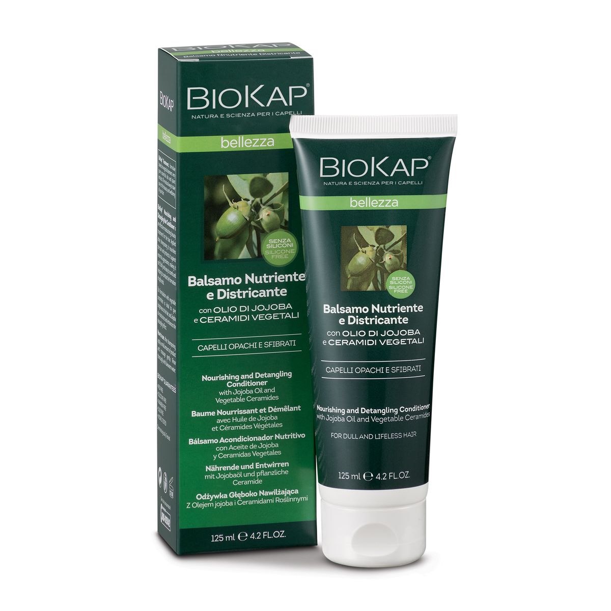 BIOKAP Vyživujicí a uhlazujicí kondicionér 125 ml BIOKAP